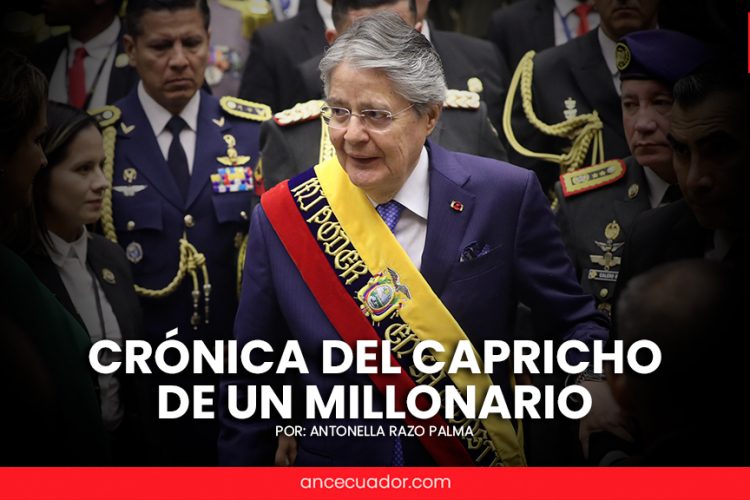 CRÓNICA DEL CAPRICHO DE UN MILLONARIO